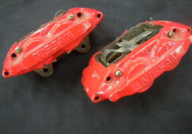 Big Brake Kit 4 pot Pistons Caliper Design Rotors 4 pot